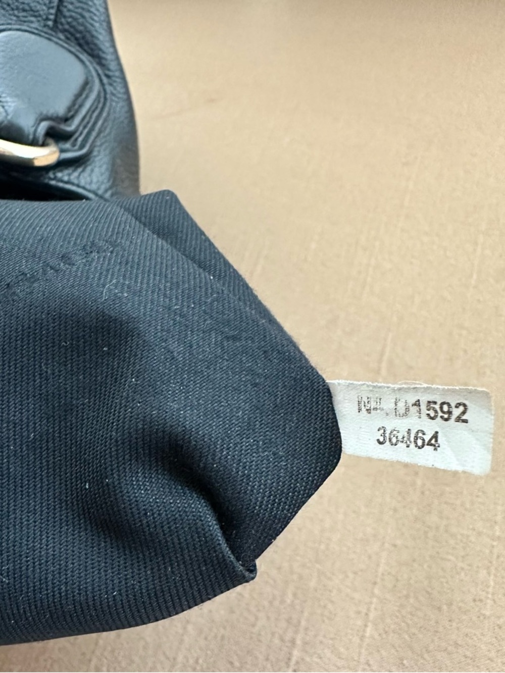 Coach Edie 31 Black Shoulder Bag in Refined Pebbled Leather - Picture 9 of 11
